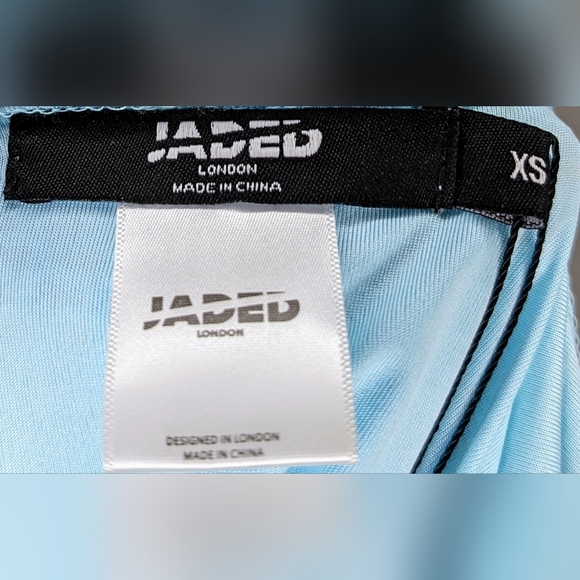 Jaded London GABRYELLE CROCHET MINI DRESS IN MULTI NWT - Picture 7 of 9